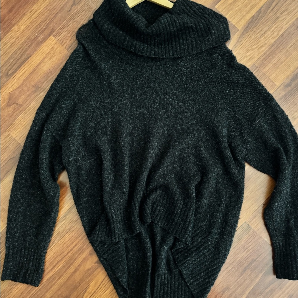 Michael Kors Charcoal Cowl Neck Sweater